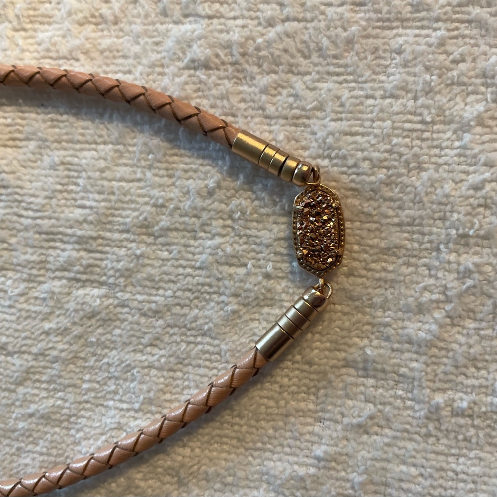 Kendra Scott Gold and Tan Bracelet